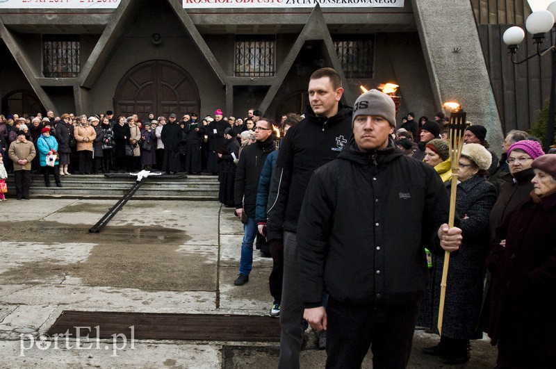 Procesja Drogi Krzyżowej przeszła ulicami miasta