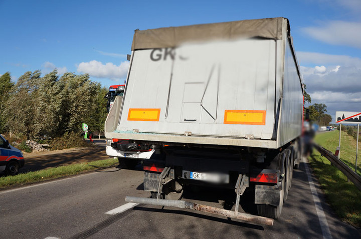 Wypadek w Jegłowniku: jedna osoba ranna