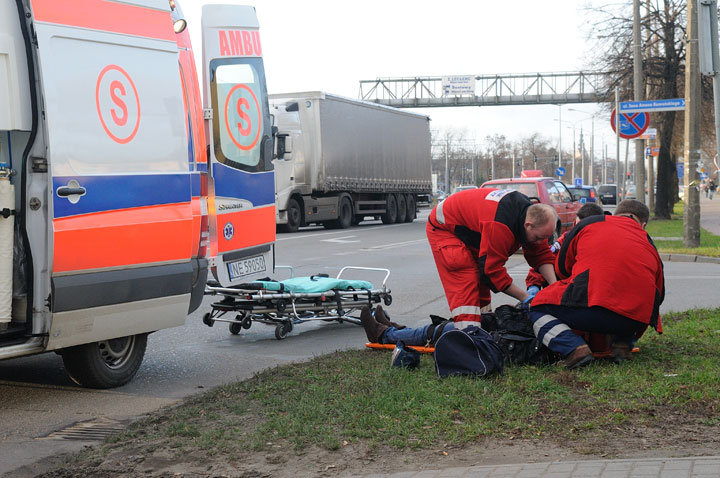 Grunwaldzka-Komeńskiego: dwa zdarzenia w jednym czasie