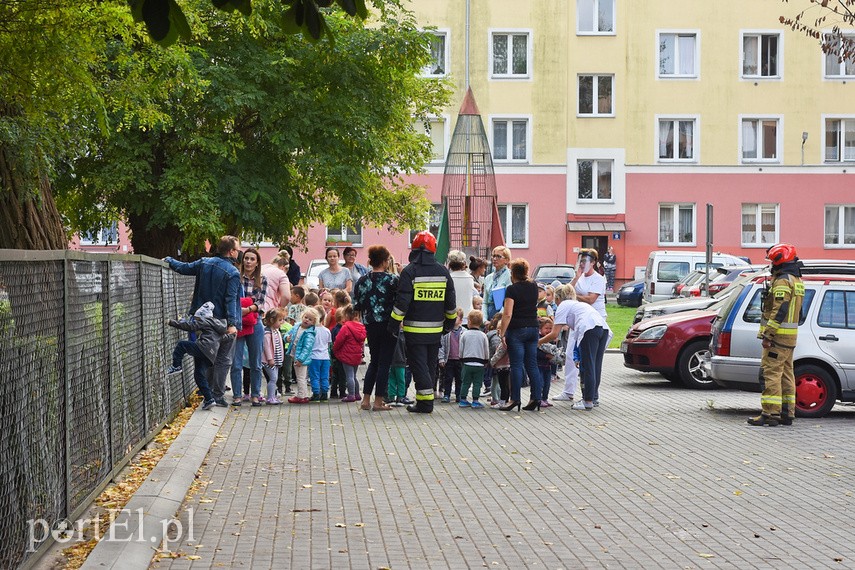 Ewakuacja przedszkola nr 10