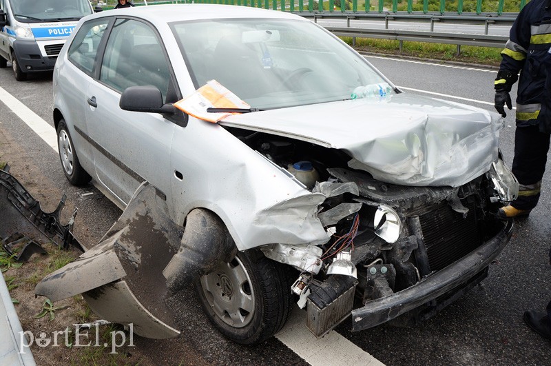 Węzeł Wschód: volkswagenem w barierę