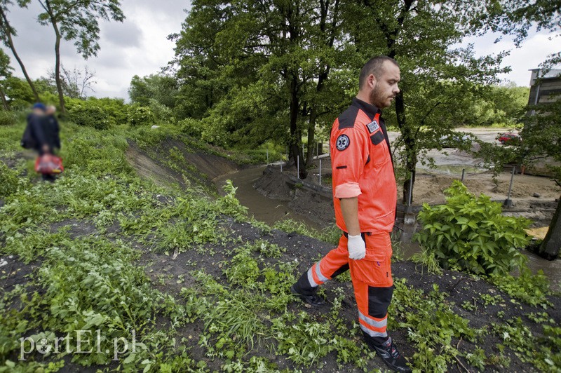 Utonęła podczas ulewy