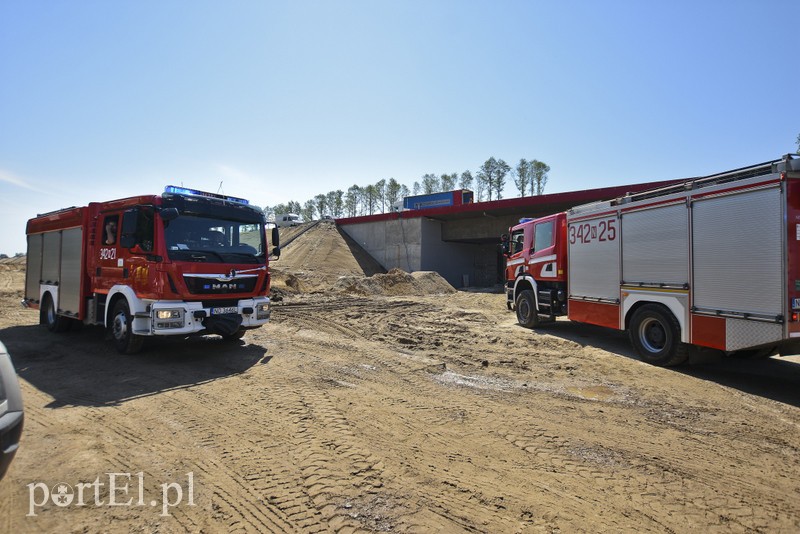 Wypadek na budowie 