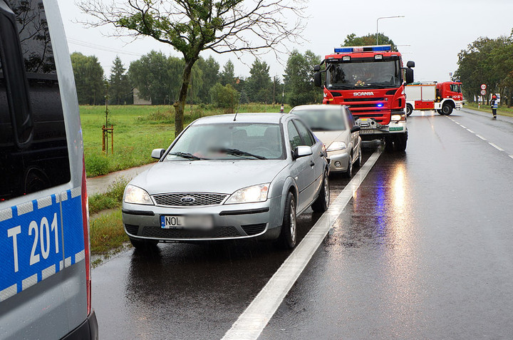 Kazimierzowo: zderzenie trzech pojazdów