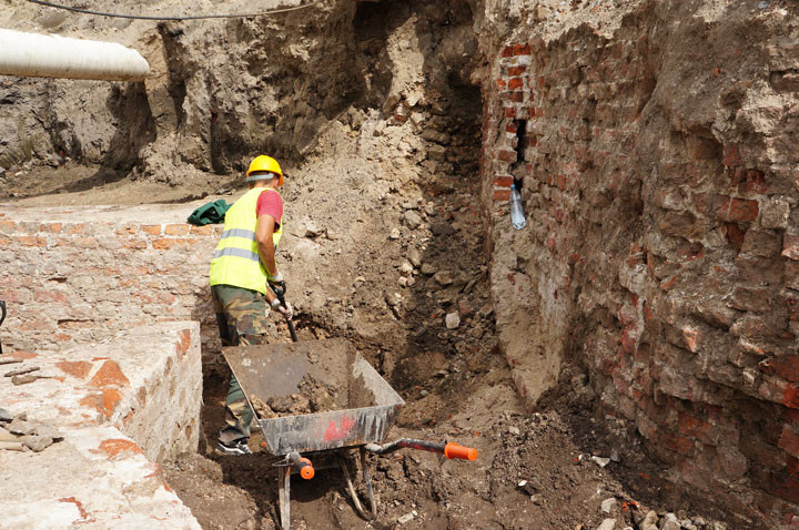 Badania archeologiczne na ul. Pocztowej