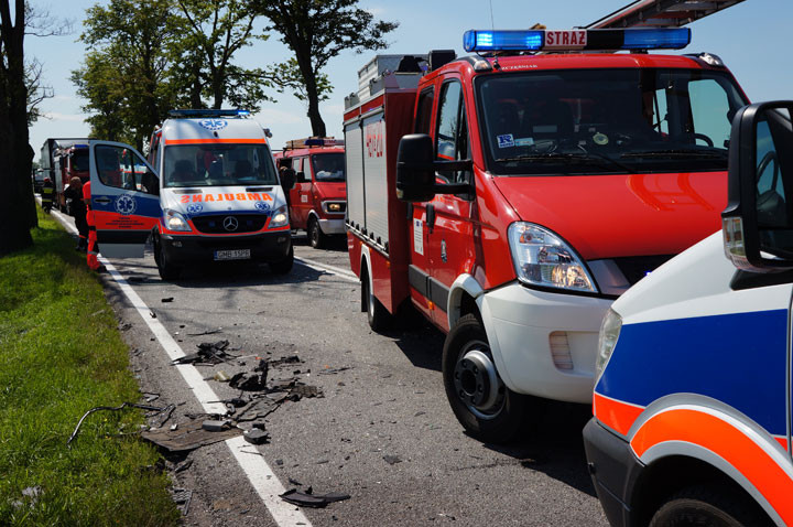 Śmiertelny wypadek na trasie Elbląg-Malbork