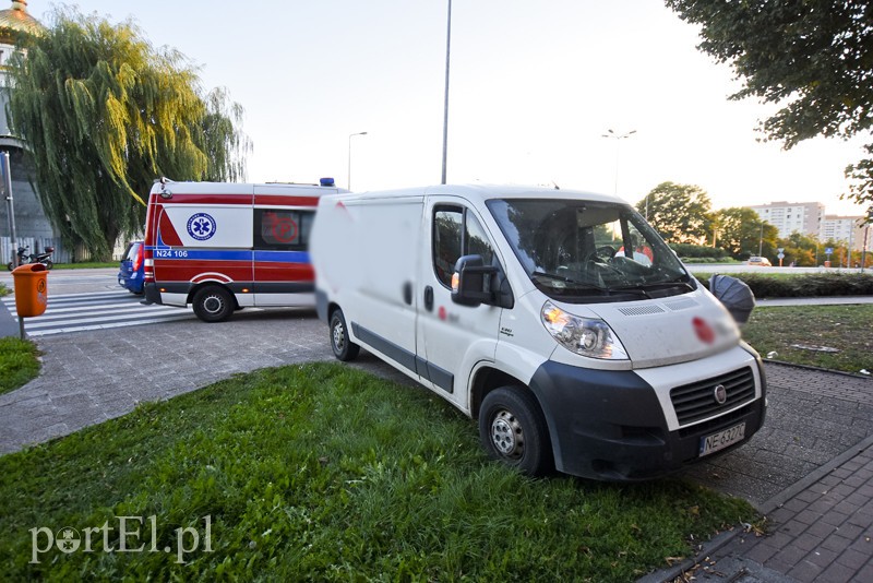 Potrącenie na ul. Górnośląskiej, matka z 2-letnim dzieckiem w szpitalu