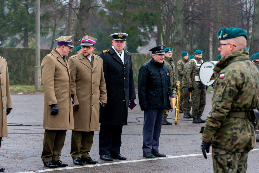Żołnierska przysięga w Elblągu