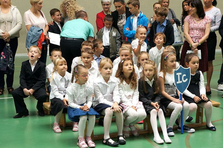 Pierwszoklasiści SP12 rozpoczęli rok szkolny