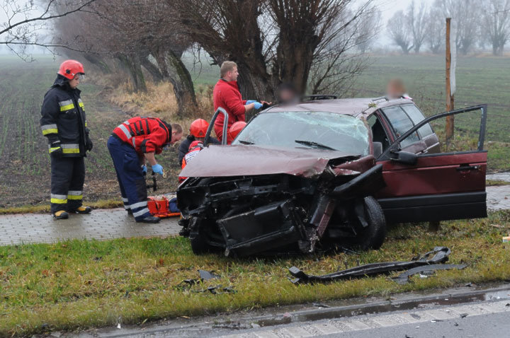 Wypadek w Kazimierzowie: 7-latek w szpitalu