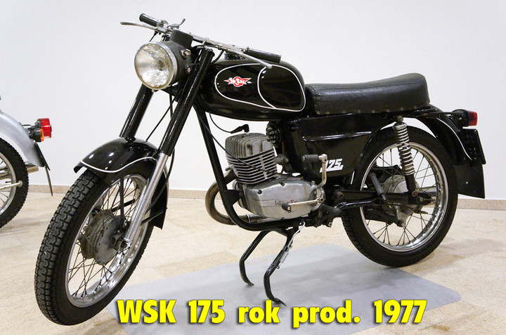 Motocykle PRL na wystawie