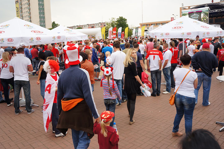 Polska - Grecja w Elbląskiej Strefie Kibica