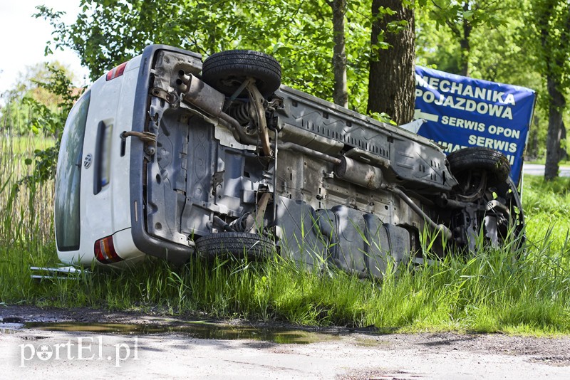 Wypadek podczas wyprzedania