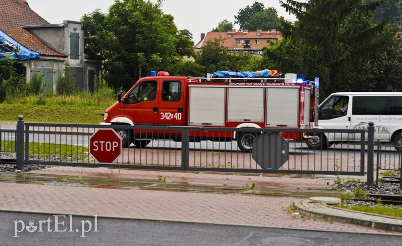  Strażacy walczyli z amoniakiem