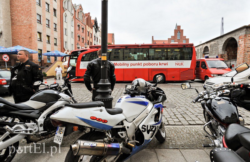 Krwiodawcy na motocyklach i z sercem na dłoni