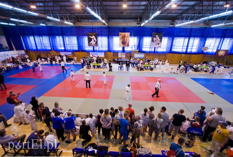Mali judocy walczą