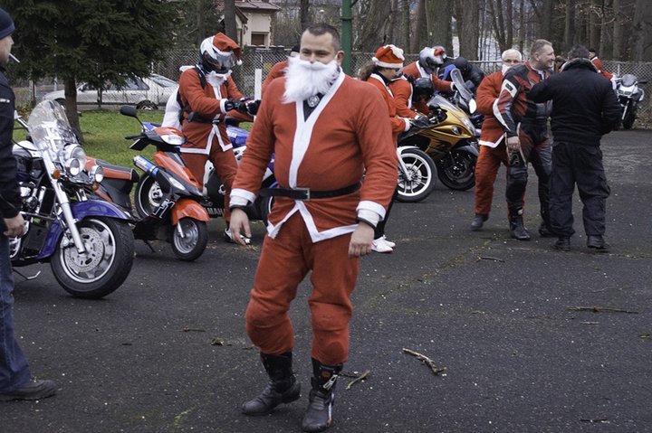 Przyjechali MotoMikołaje