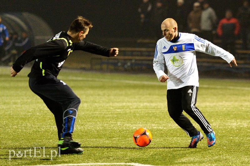 Sparing Olimpii z Huraganem Morąg