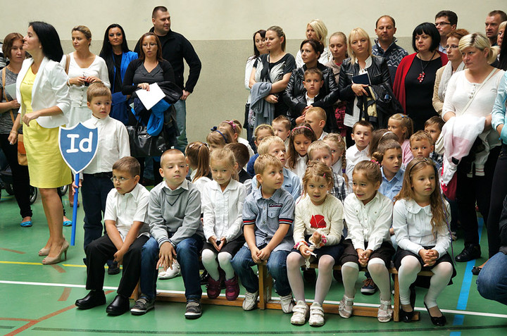 Pierwszoklasiści SP12 rozpoczęli rok szkolny