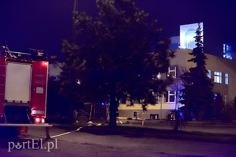 Alarm bombowy w Wojewódzkim Szpitalu Zespolonym
