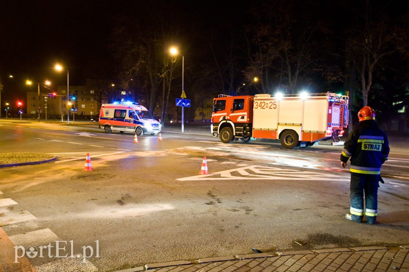  Kolizja na skrzyżowaniu ul. Legionów z al. Piłsudskiego