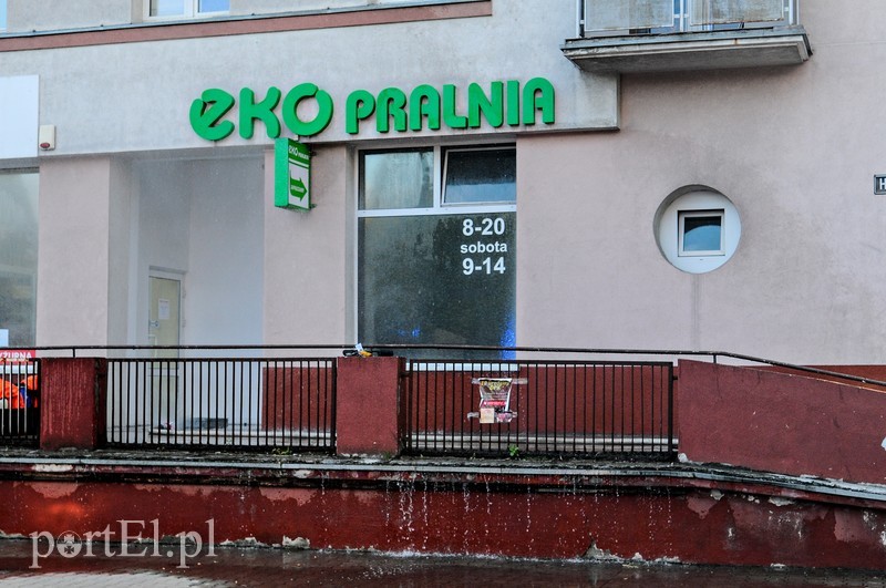 Niebezpieczna substancja wyciekła w pralni
