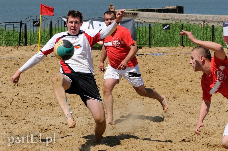 Turniej o Puchar Elbląga w plażowej piłce nożnej