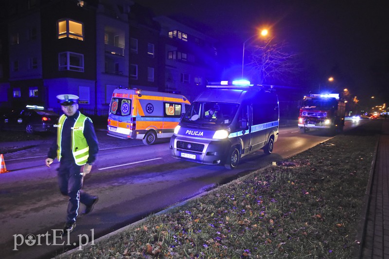 Zderzenie trzech aut na ul. Żeromskiego, trzy osoby w szpitalu