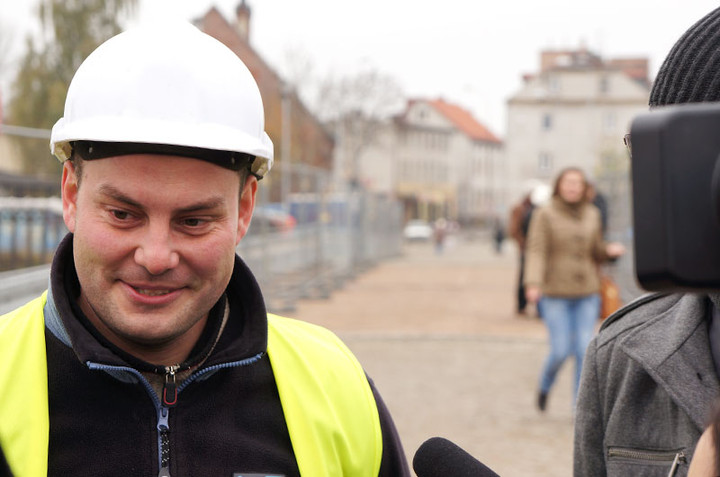 Dolny most na rzece Elbląg udostępniony dla ruchu pieszego