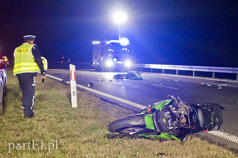  Motocylista zginął na siódemce