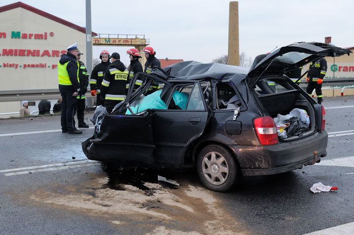 Śmiertelny wypadek w Jazowej