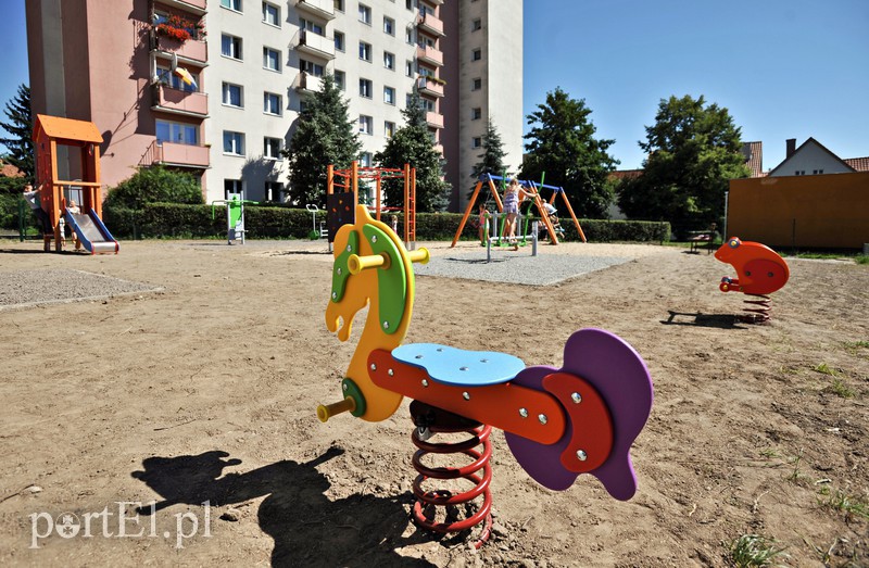Plac zabaw przy Kościuszki
