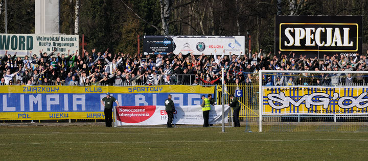 Olimpia poległa z Arką 1:4