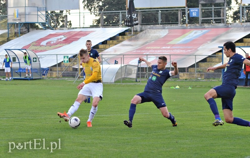 Olimpia postraszyła Stomil, ale 3 pkt odjechały do Olsztyna
