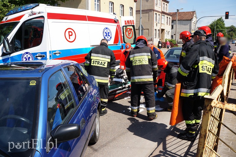 Groźny wypadek na Bema