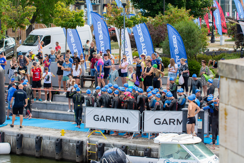 Elbląg w niedzielę żyje triathlonem