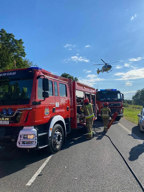 Tragedia na S22. Nie żyją cztery osoby