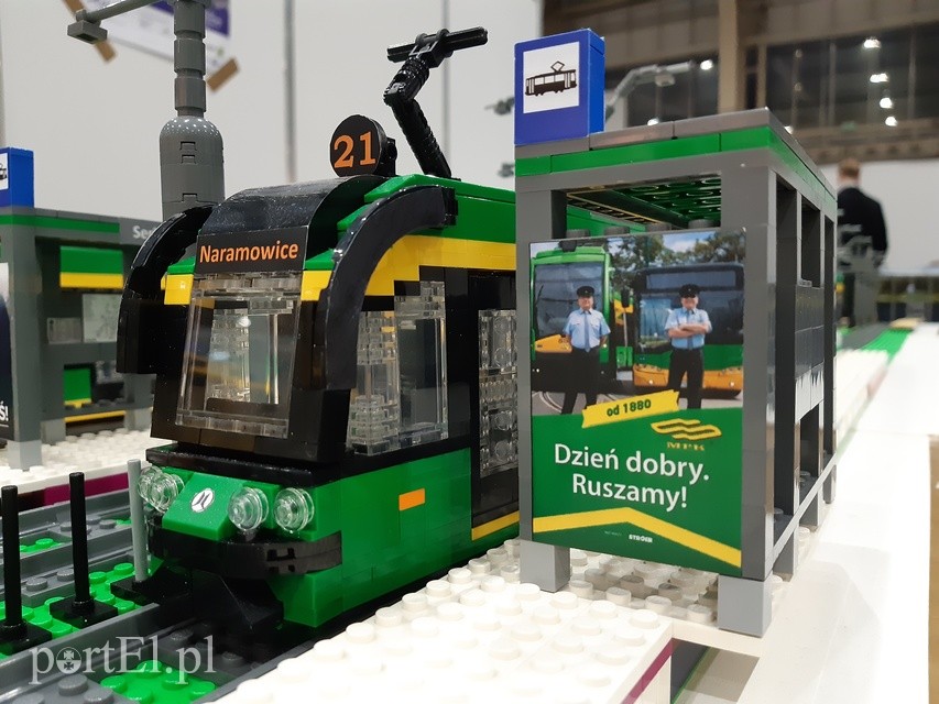 Elbląski tramwaj jako zestaw LEGO. To możliwe!