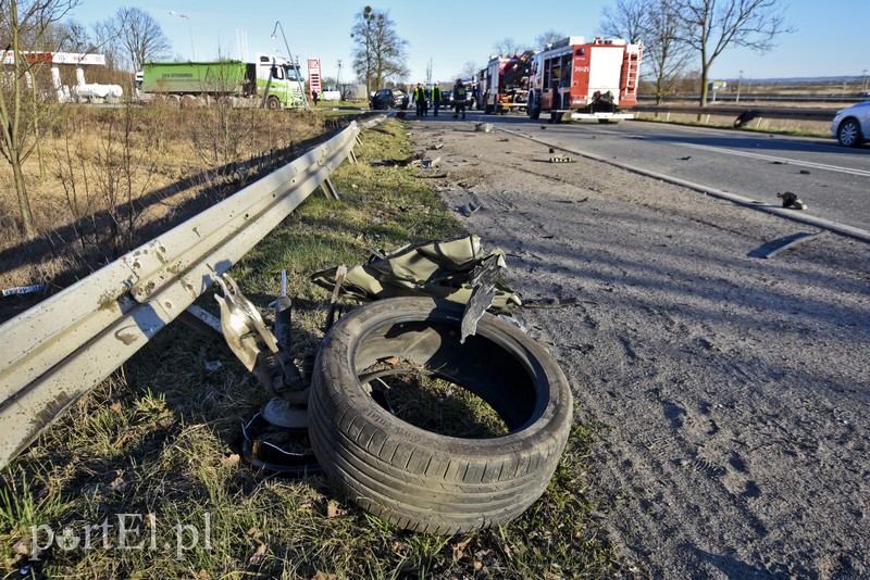 Wypadek na starej siódemce