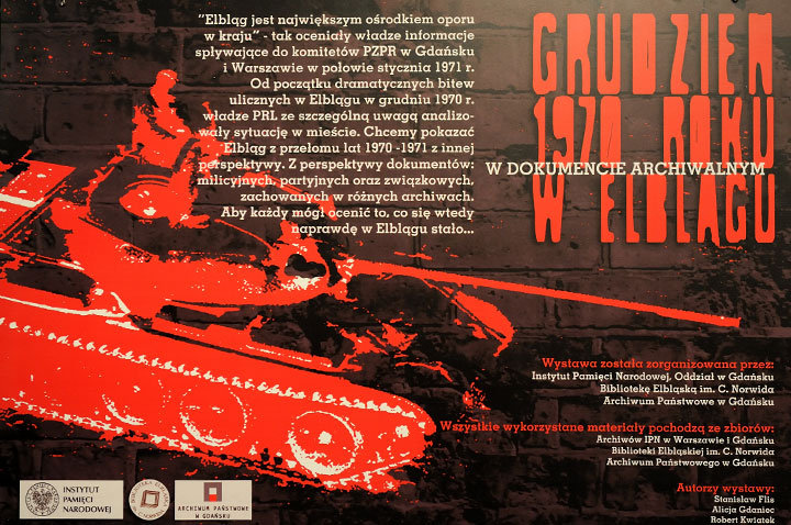 Grudzień 1970 w Elblągu w dokumencie archiwalnym
