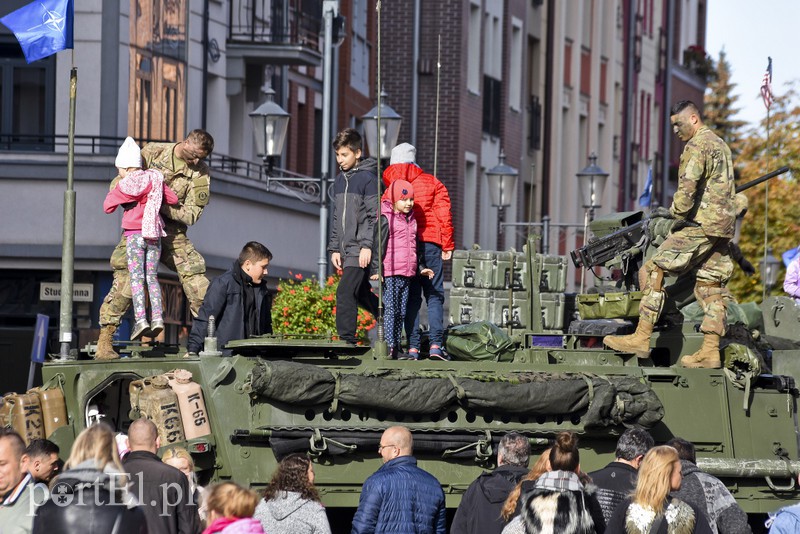 Amerykanie i Brytyjczycy w Elblągu