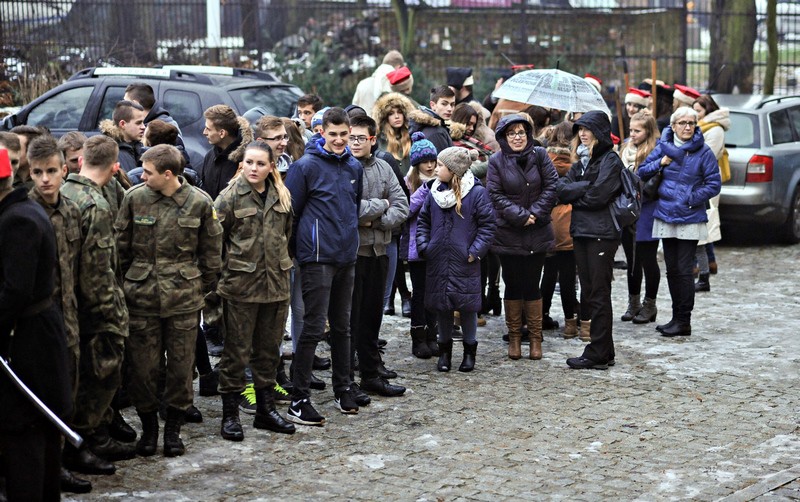 Maszerowali, jak kiedyś podchorążowie