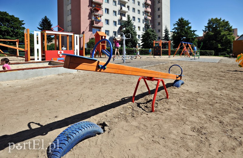Plac zabaw przy Kościuszki