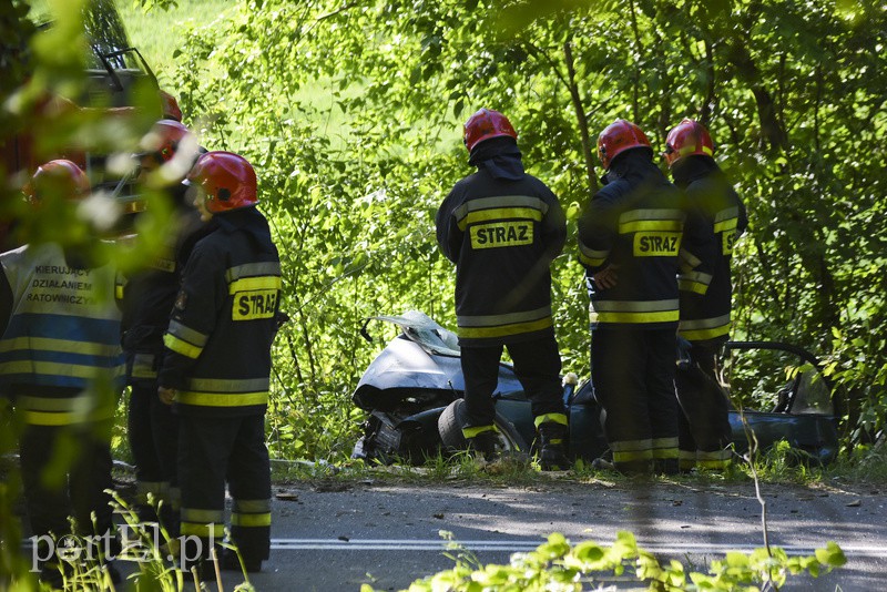 Tragiczny wypadek w Krasnym Lesie, kierowca uciekał przed policją