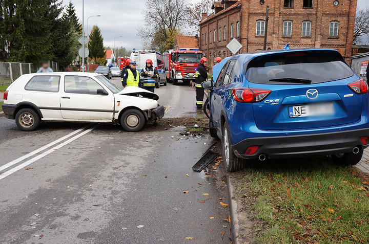 Stawidłowa: czołowe zderzenie na podwójnym gazie