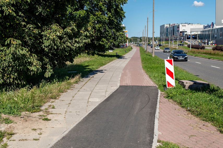 Ścieżki w budowie, rowerzyści już korzystają