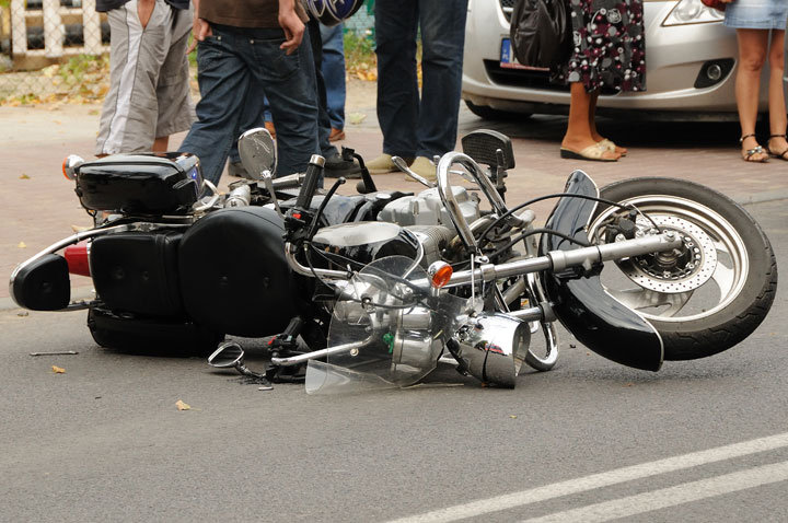 Potrącenie motocyklisty na Robotniczej