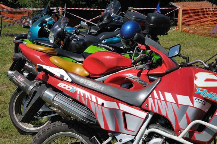 Zlot motocyklowy w Pasłęku