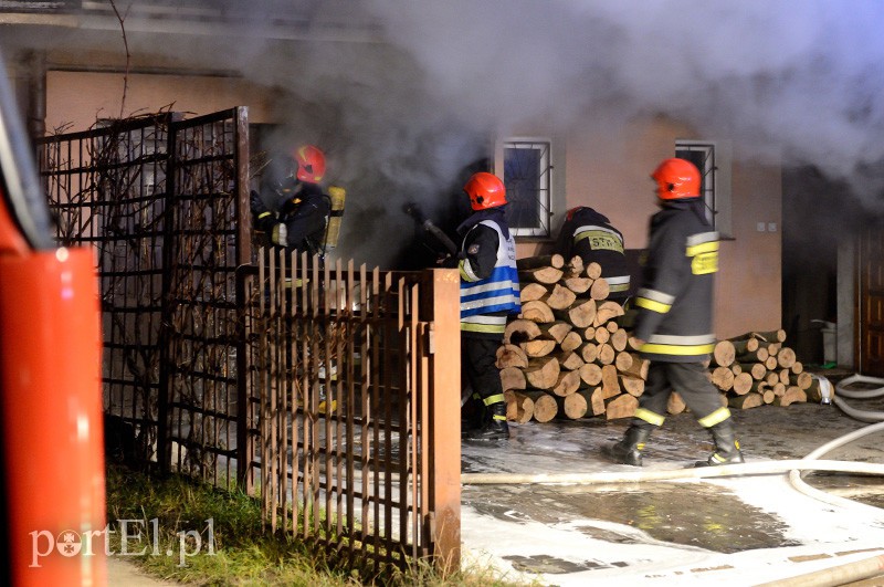 Pożar przy Lidzbarskiej