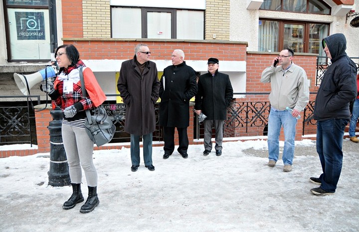Wyszli na ulice, ale było ich mniej